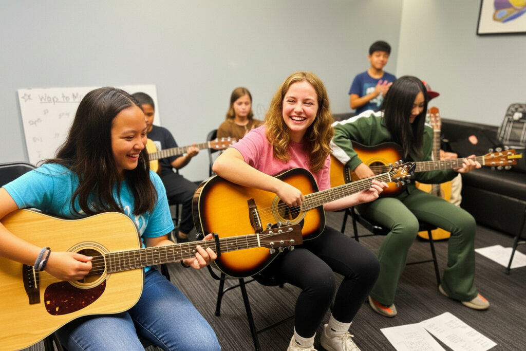 Summer Camp 2026 - guitar camp example